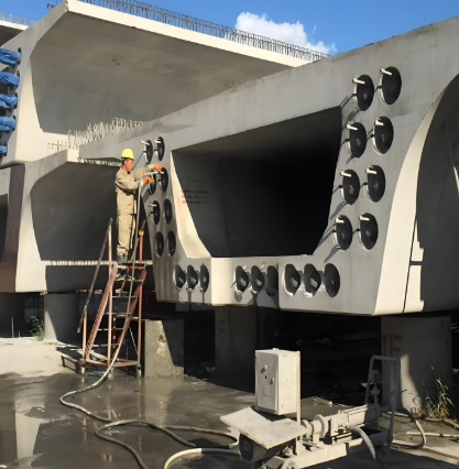 灵山压浆料施工流程及注意事项